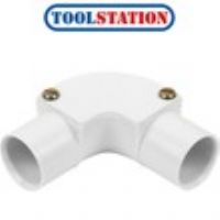 20mm PVC Inspection Elbow White