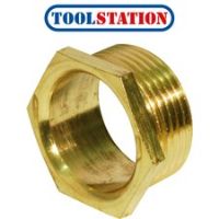 Brass Bush Male Short 25mm