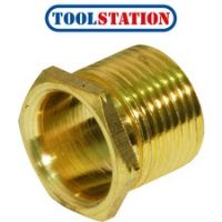 Brass Bush Male Long 20mm