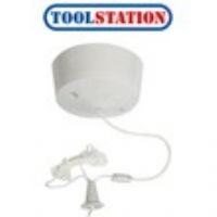 Axiom Ceiling Switch Pull Cord 10A 2 Way (Round)