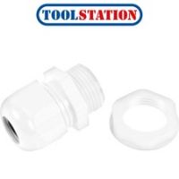 IP68 Gland / Locknut Kit White