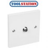 Axiom TV & Satellite Socket 1 Gang Satellite