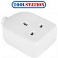 Extension Sockets 1 Gang White