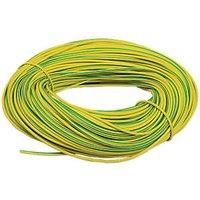 Ced Green & Yellow 3mm Cable Sleeving, 100000M