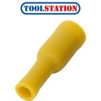Bullet Connector Female 6mm Yellow