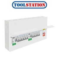 Axiom 12 Way High Integrity Type A Dual RCD Consumer Unit + 10 MCBs 12 Way