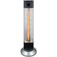 Airmaster Infrared Tower Heater 2000W in Black Steel