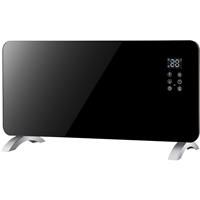 Airmaster Smart Panel Glass Heater 2000W in Black