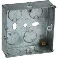 Metal Box 1 Gang 16mm