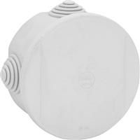 Axiom IP44 Round Enclosure 80 x 40mm in Grey ABS