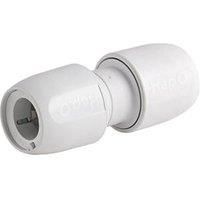 *LOW PRICE* Hep20 15mm STRAIGHT CONNECTOR PLASTIC PUSH-FIT SYSTEM - PACK OF 10