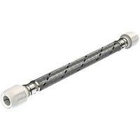 Hep2O Push-Fit Connection Flexible Tap Connectors 15mm x 15mm x 300mm 2 Pack (9476R)