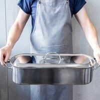 Kitchen Craft Large 24 Inch / 60cm Salmon Fish Kettle Poacher Poaching Pan