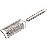 KitchenCraft Professional Flat Cheese Grater, Stainless Steel, 21 cm