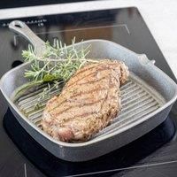 Cast Iron 23cm Square Grill Pan