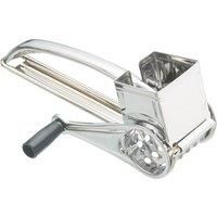 KitchenCraft Stainless Steel Rotary Cheese Grater / Vegetable Shredder (4-Piece Set)