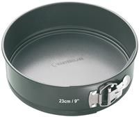 MasterClass 23 cm Springform Cake Tin with Loose Base and PFOA Free Non Stick, Robust 1 mm Carbon Steel, 9 Inch Round Pan