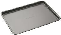 MasterClass Non-Stick Baking Tray, Carbon, Grey, 35 x 25 cm & Non-Stick Baking Tray, Carbon, Grey, 24 x 18 cm