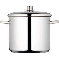 MasterClass MCSTPOT26 Induction-Safe Stainless Steel Stock Pot with Lid, 11 Litre, Silver