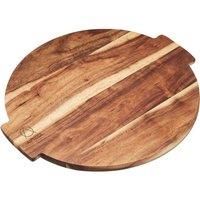 Artesa, Lazy Susan Turntable Serving Platter, Acacia Wood, Large Rotating Food Serving Tray, 39 x 35cm