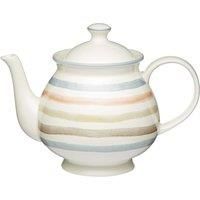 KitchenCraft Classic Collection 6-Cup Ceramic Vintage-Style Teapot, 1.4 L (2.5 pts) – Cream