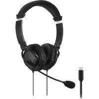 Kensington USB-C Headphones w/ Mic High-Quality Sound Audio Headset USB-C