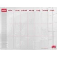 Sasco Desktop Week Planner Whiteboard Home Office School Work Organisation