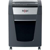 Rexel P420+ Cross Cut Paper Shredder, Shreds 20 Sheets At Once, P4 Security Level, Jam-Free Technology, Office Use, 30 Litre Pull-Out Bin, Black, Momentum Range, 2021420X