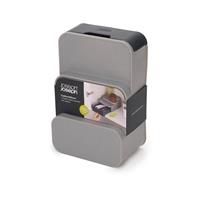 Joseph Joseph CupboardStore Compact Tiered Organiser with Drawer- Grey