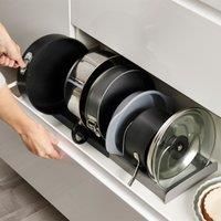Joseph Joseph 85167 DrawerStore Expanding Cookware Organiser - Grey
