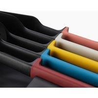 Joseph Joseph Elevate Utensils in drawer store 5-Piece Utensil Set, kitchen storage and organisation - Multicolour
