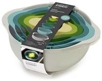 Joseph Joseph Duo 6pc Food Preparation Bowl Set - Opal