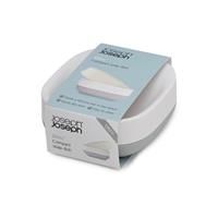Joseph Joseph Bathroom Slim Compact Soap Dish- White/Grey
