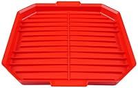 Good 2 Heat 4033 Red Microwave Bacon Crisper, 24 x 2.5 x 22 cm