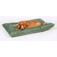 Danish Design County Green Dog Bed - Wipe Clean, Rugged, and Hard Wearing Dog & Puppy Duvet - Deep Filled, Large