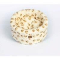 Danish Design Cosy Cat Bed Cream Fleece 23 cm