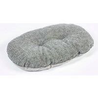 Danish Design Bobble Pewter Grey Machine Washable Cable Knit Dog/Puppy Quilted Mattress 40 Inch