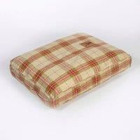 Danish Design Newton Moss Orange Brown Check Removable Cover Dog/Puppy Box Duvet Medium