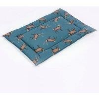Danish Design Woodland Stag Cage Mattress Pet Accessory Bed - Blue All Sizes
