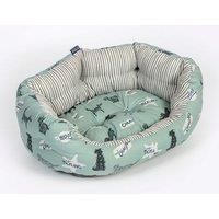 Danish Design Battersea Dogs Home Playful Dogs Stain Resistant Machine Washable Sustainable Dog/Puppy Deluxe Slumber Bed 40 Inch 101cm