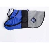 Danish Design Battersea Dogs Home Blue 2 in 1 Summer and Winter Removable Lining Waterproof Windproof Dog/Puppy Coat 16 Inch 40 cm