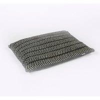 Danish Design Charcoal Arrows - Sherpa Fleece Deep Duvet Grey Dog Bed for Adult/Senior/Puppy Beds - Dog Duvet Medium