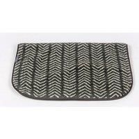 Danish Design Fleece Arrows Blanket Grey 143cm L x 95cm W