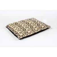 DANISH DESIGN FLEECE NEUTRAL GEOMETRIC DEEP DUVET DOG BED pet pillow dd cushions