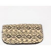 Danish Design Neutral Geometric - Sherpa Fleece Blanket for Adult/Senior/Puppy Bedding - Blanket Large