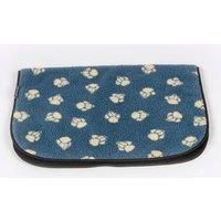 Danish Design Harbour Paw - Sherpa Fleece Blanket for Adult/Senior/Puppy Bedding - Blanket Medium