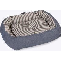 Danish Design Rustic Stripes Denim Snuggle Bed 28in