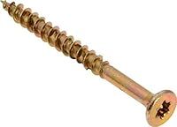Forgefix TXF550ZY Torx Drive Countersunk Screw - Zinc Yellow Passivated