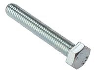 Forgefix 10HTSS1050 High Tensile Set Screws-Zinc Plated-Bag