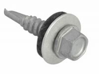 ForgeFix Hex Head Roofing Screw Self-Drill Light Section 5.5 x 25mm Pack 100